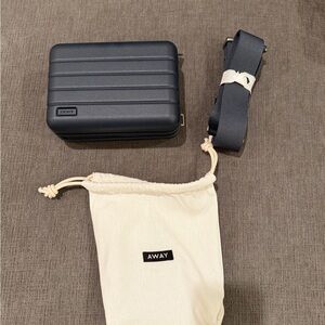AWAY Mini Crossbody Bag Navy Blue BRAND NEW
